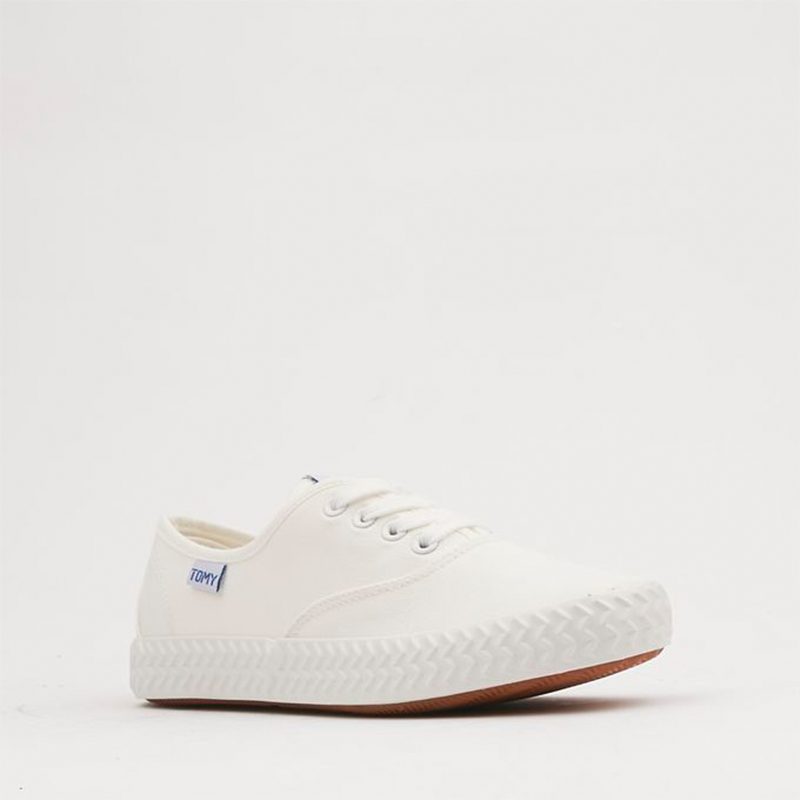 Tomy Takkies | Cali Lace up White Sneaker | Metro Menlyn