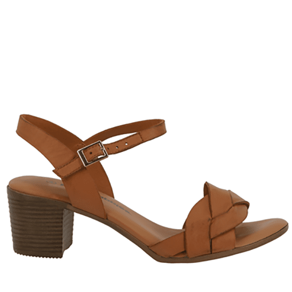 Hush Puppies Mary Marsh Block Heel Tan