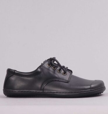 Froggie Boys Lace-up School Shoes in Black