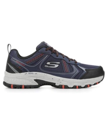 Skechers Hillcrest Navy/Red Trainers
