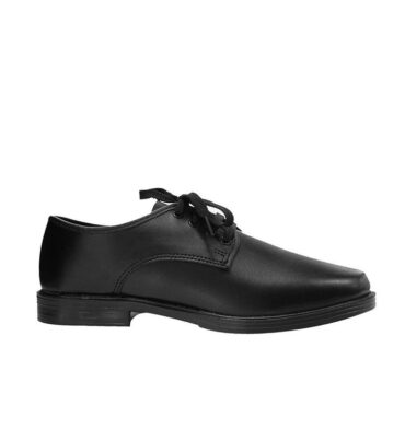 Bata Hank Boys School Shoes Black