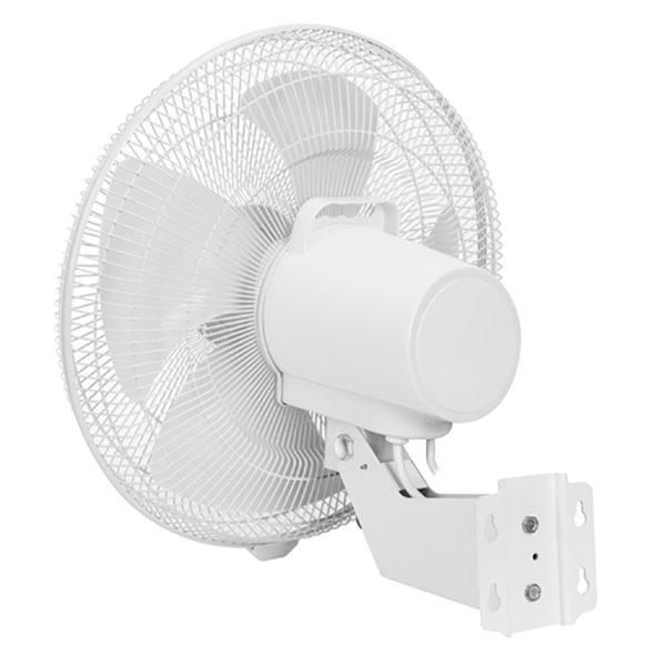 Wall Fan 6 Speed 450mm Energy Saving Oscillating White - Image 3