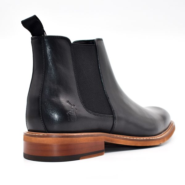 Polo Low Rise Chelsea Black Boot - Image 3