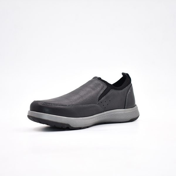 Hush Puppies Brayden Black Milled Cow Leather - Image 3