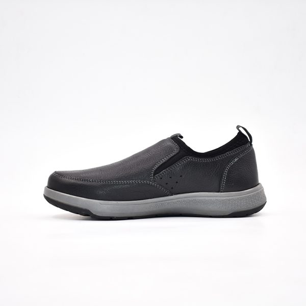 Hush Puppies Brayden Black Milled Cow Leather - Image 4