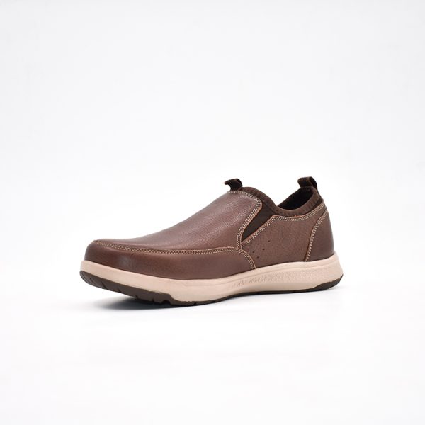 Hush Puppies Brayden Brown Milled Cow Leather - Image 3