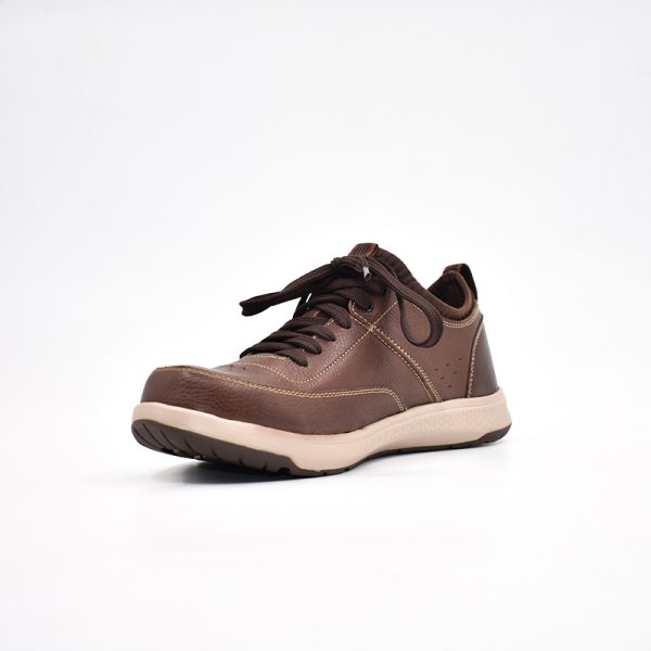 Hush Puppies Diego Brown Milled Cow Leather - Image 3