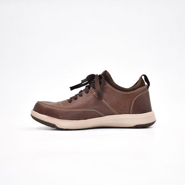 Hush Puppies Diego Brown Milled Cow Leather - Image 4