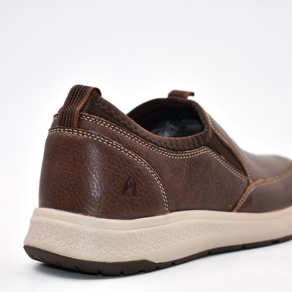 Hush Puppies Brayden Brown Milled Cow Leather - Image 5