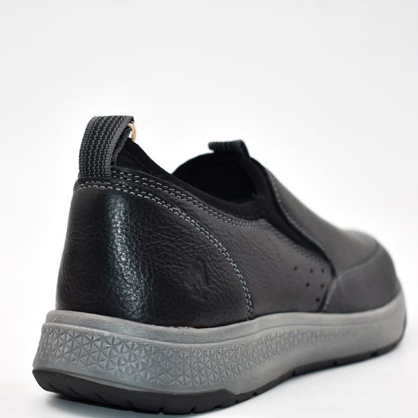 Hush Puppies Brayden Black Milled Cow Leather - Image 5