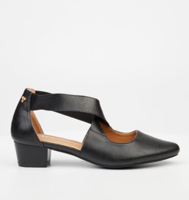 Butterfly Feet Sling 6 Heel - Black