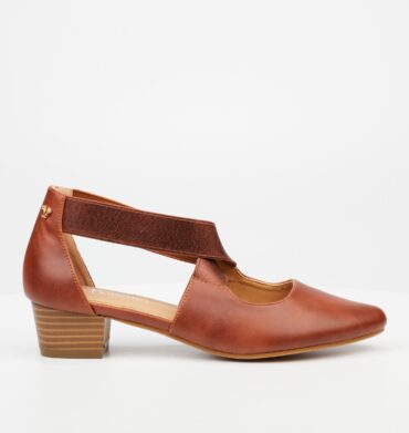 Butterfly Feet Sling 6 Heel - Tan