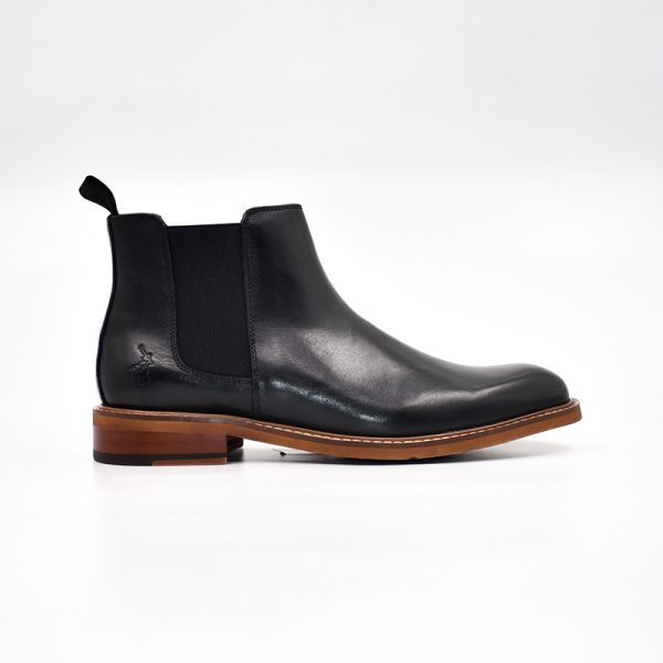 Polo Low Rise Chelsea Black Boot