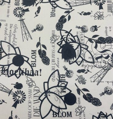 MH Joosub PVC Leather Afrikaans Vinyl 140CM White