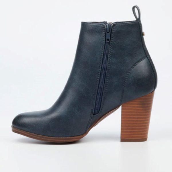 Miss Black Ahlam 9 Ankle Boot - Navy - Image 3