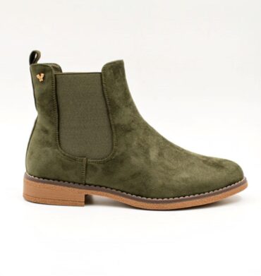 Butterfly Celeste1 Ankle Boot Slip - On Olive
