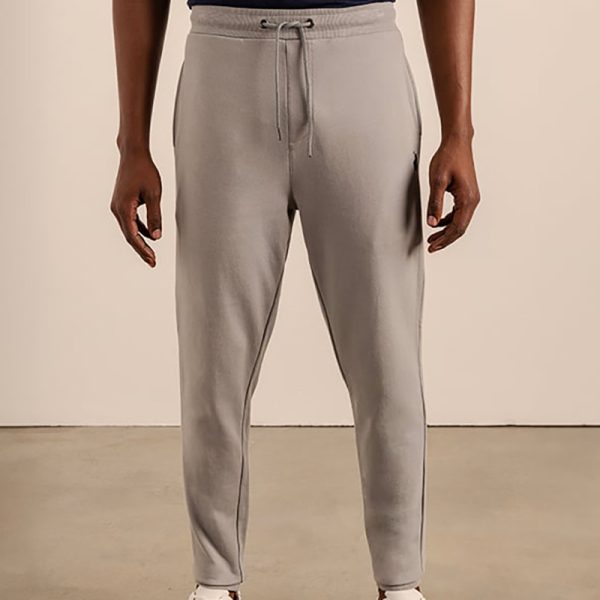 Polo Cuffed Jogger Grey Melange