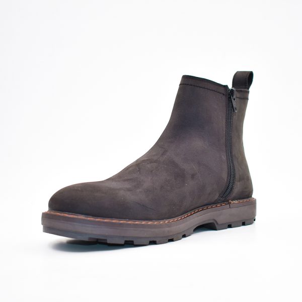 Hush Puppies Amir 1/2 Boot Black - Image 4