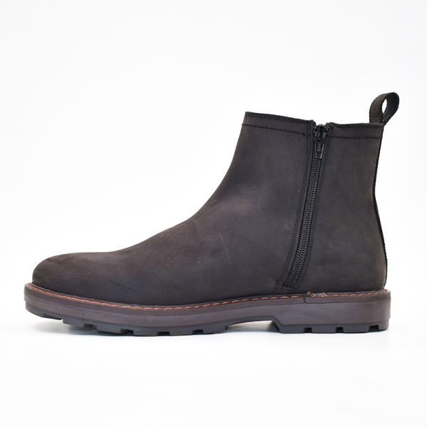 Hush Puppies Amir 1/2 Boot Black - Image 3