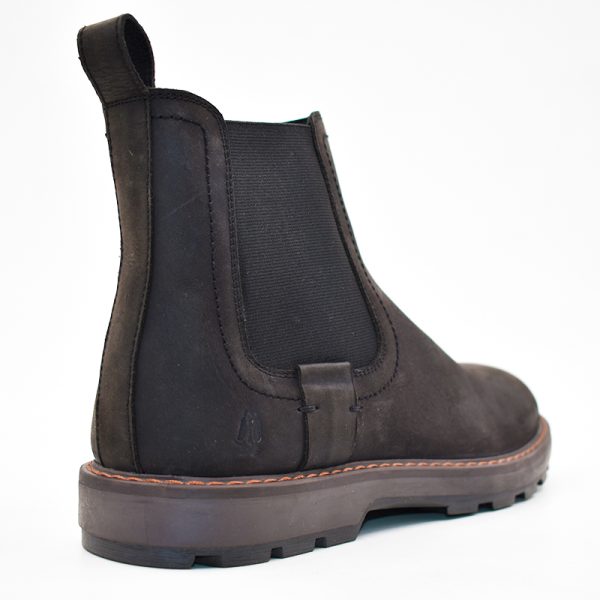 Hush Puppies Amir 1/2 Boot Black - Image 2