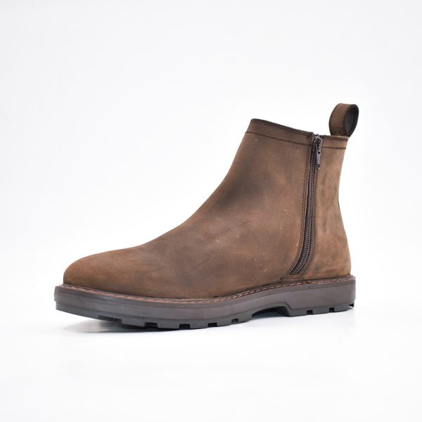 Hush Puppies Amir 1/2 Boot Brown - Image 3