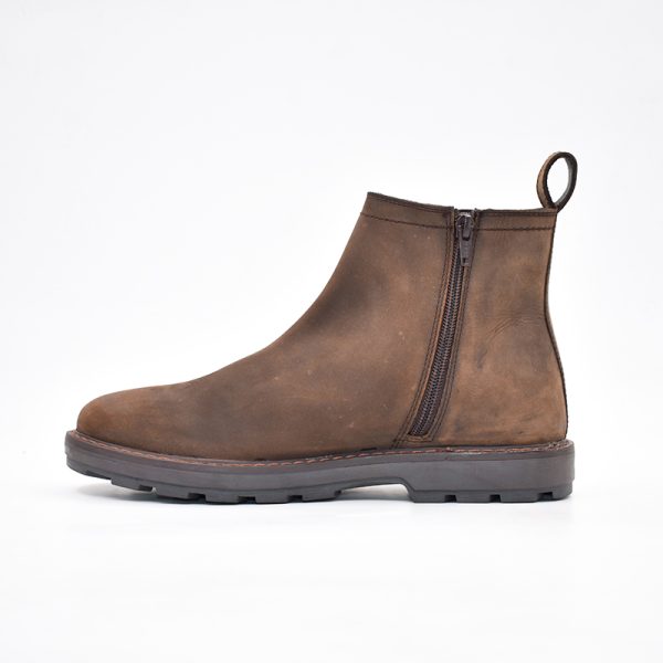 Hush Puppies Amir 1/2 Boot Brown - Image 4