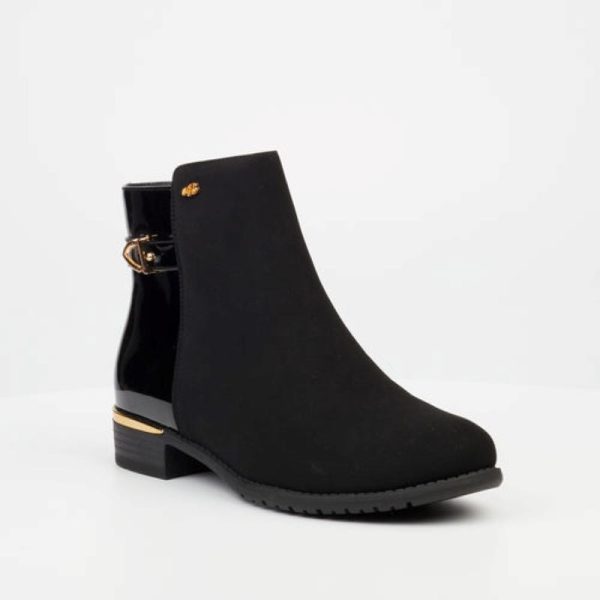 Miss Black Hadar 10 Ankle Boot - Black - Image 2