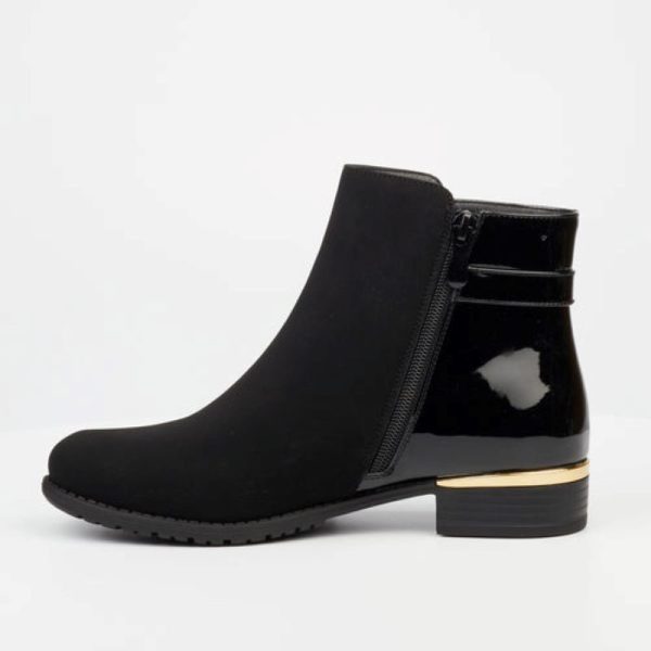 Miss Black Hadar 10 Ankle Boot - Black - Image 5