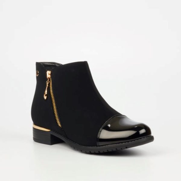 Miss Black Hadar 1 Ankle Boot - Black - Image 2