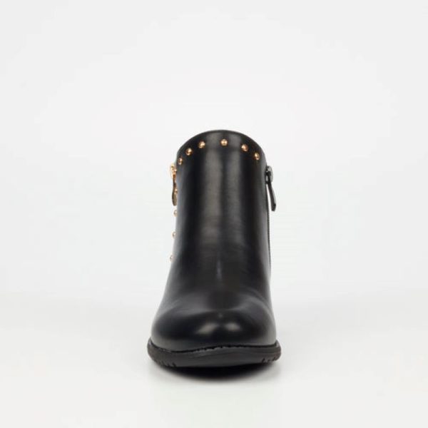 Miss Black Hadar 6 Ankle Boot - Black - Image 3