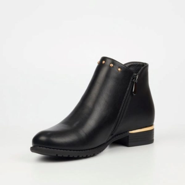 Miss Black Hadar 6 Ankle Boot - Black - Image 4