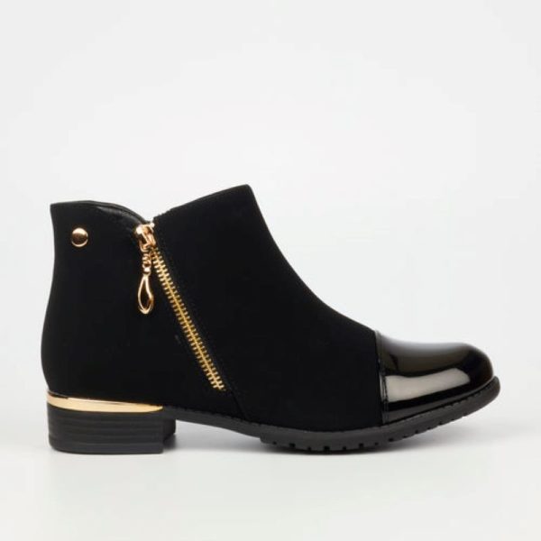 Miss Black Hadar 1 Ankle Boot - Black