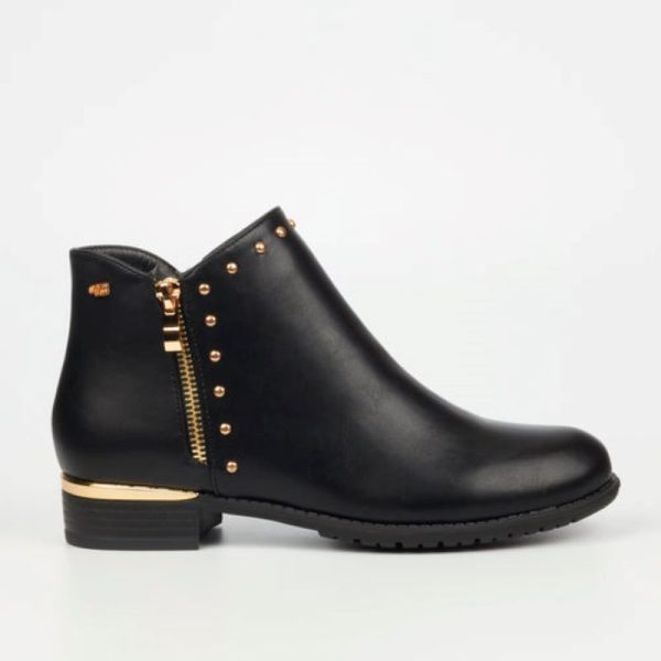 Miss Black Hadar 6 Ankle Boot - Black