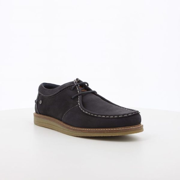 Hush Puppies Landon Lace Up Navy - Image 2