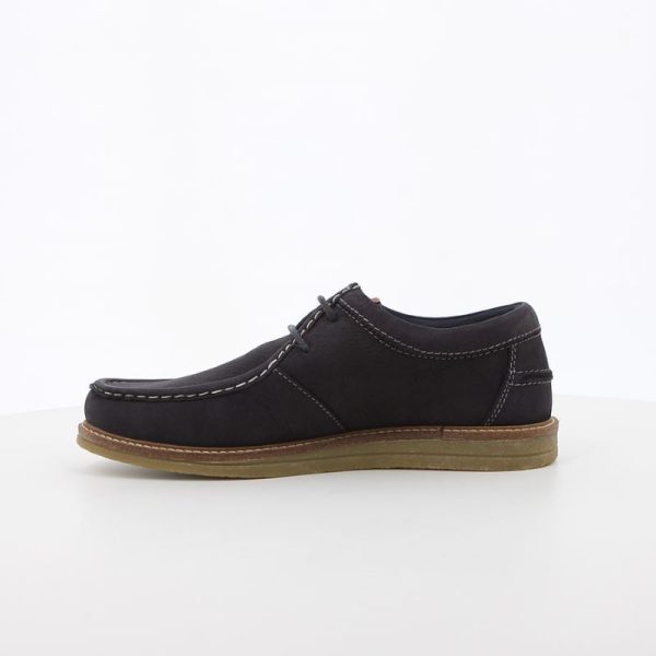 Hush Puppies Landon Lace Up Navy - Image 4