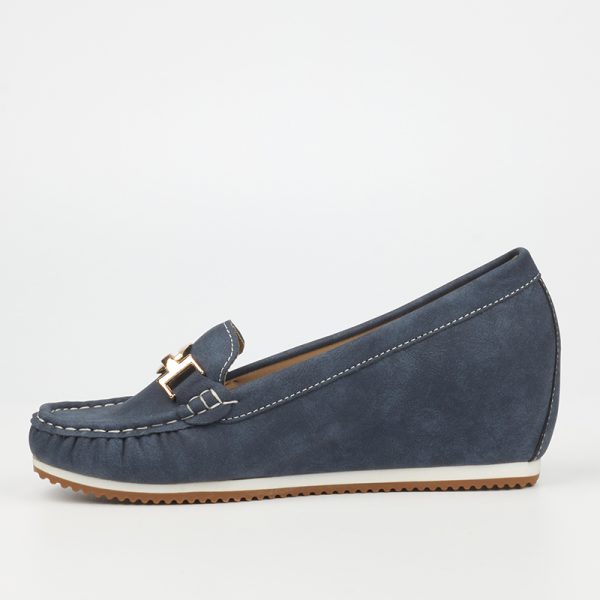 Butterfly Navy Phoebe2 Low Wedge - Image 4