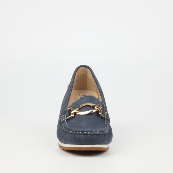 Butterfly Navy Phoebe2 Low Wedge - Image 2