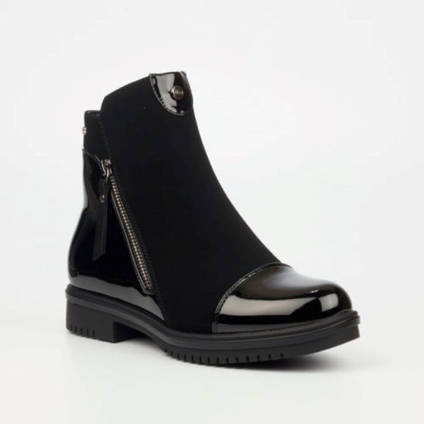 Miss Black Radar 1 Ankle Boot - Black - Image 2