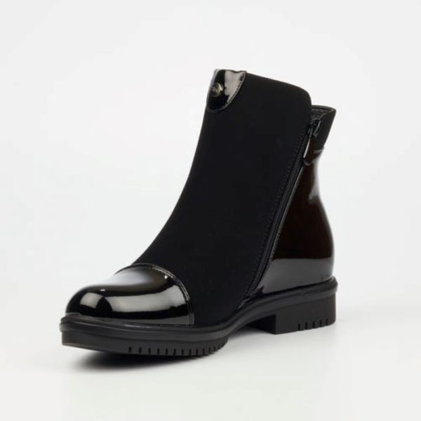 Miss Black Radar 1 Ankle Boot - Black - Image 4