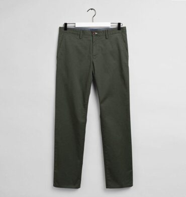 Gant Regular Twill Chino Green