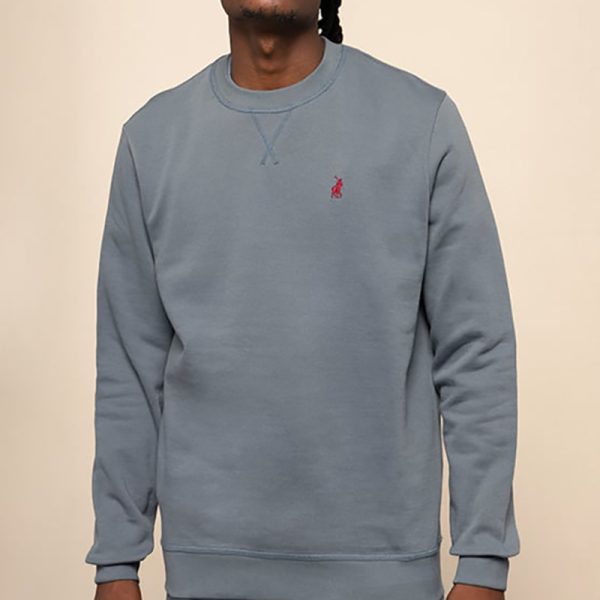 Polo Sport Long Sleeve Sweat Top Blue