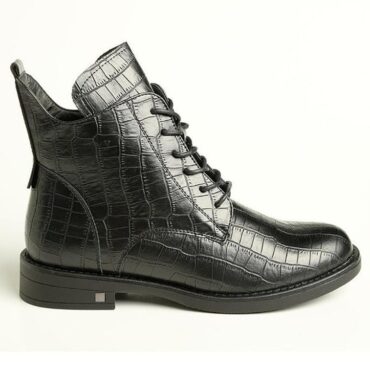 Hush Puppies Caolan Military Boots - Black