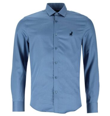 Polo Custom Grieg Shirt Dark Blue