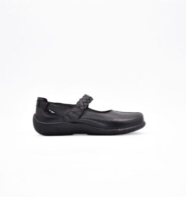 Hush Puppies Fire B/ Strap Shoes - Black