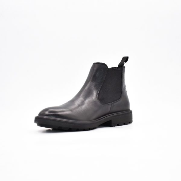 Hush Puppies Liam Black Negril Leather Boot - Image 2