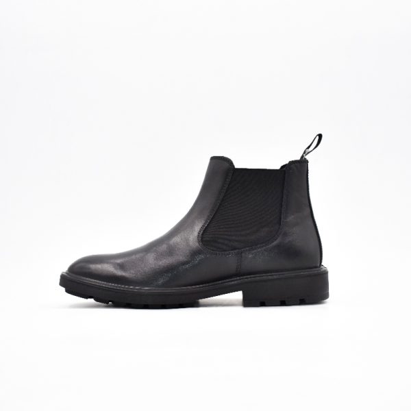 Hush Puppies Liam Black Negril Leather Boot - Image 4