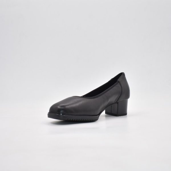 Hush Puppies Isabella Court Heel - Black - Image 4