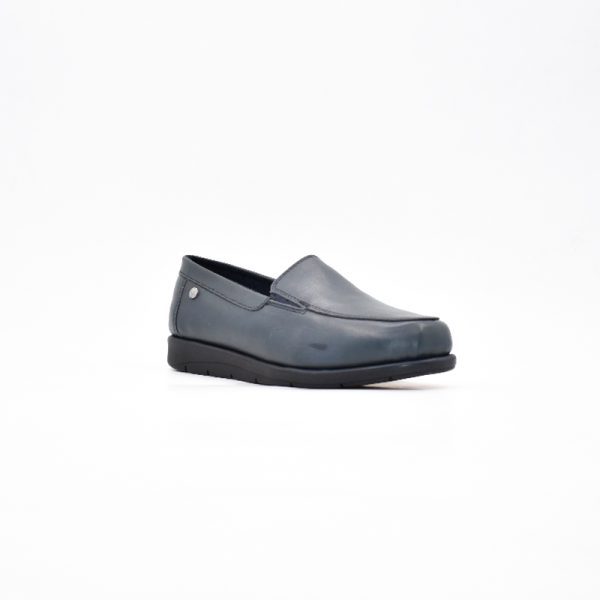 Hush Puppies Thea Genuine Leather Slip-on - Navy - Image 2