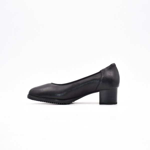 Hush Puppies Isabella Court Heel - Black - Image 3