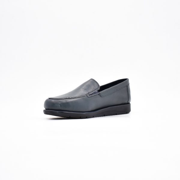 Hush Puppies Thea Genuine Leather Slip-on - Navy - Image 3